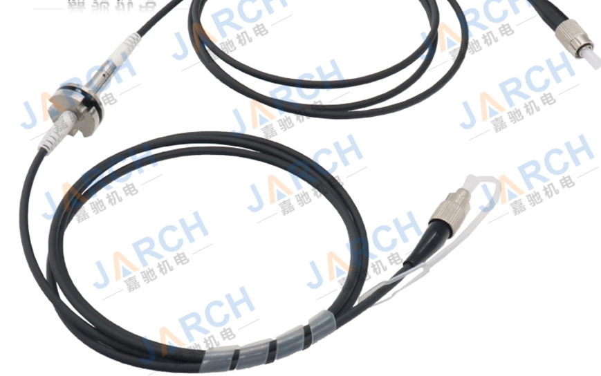 低損耗單通道光纖滑環助力風電設備 360° 通信