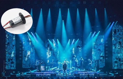 舞臺燈光用什么導(dǎo)電滑環(huán)，嘉馳導(dǎo)電滑環(huán)在舞臺燈光的應(yīng)用