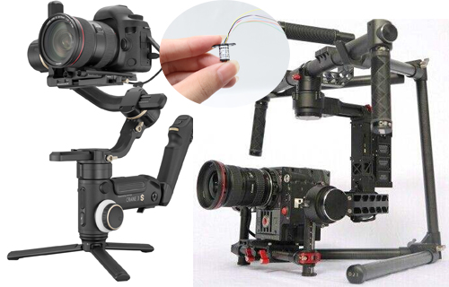 微型導電滑環在手持云臺的應用